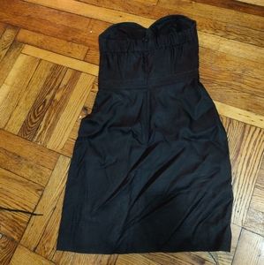 Emilio pucci strapless black dress